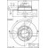 Disque de frein 08.1401.30 Brembo, Vignette 2