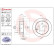 Disque de frein 08.A114.71 Brembo, Vignette 3