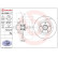 Disque de frein 08.E962.17 Brembo