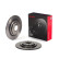 Disque de frein 08.F206.11 Brembo