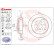 Disque de frein 08.R101.11 Brembo, Vignette 2