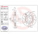 Disque de frein 09.7012.1S Brembo