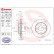 Disque de frein 09.7043.10 Brembo, Vignette 3