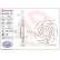 Disque de frein 09.8781.21 Brembo, Vignette 2
