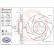 Disque de frein 09.A183.21 Brembo