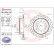 Disque de frein 09.A334.2X Brembo