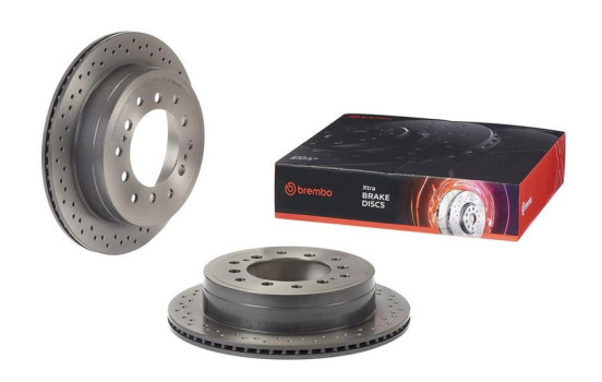 Disque de frein 09.A334.2X Brembo, Image 2