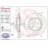 Disque de frein 09.A404.1X Brembo