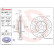 Disque de frein 09.A637.1X Brembo