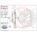 Disque de frein 09.B634.1X Brembo