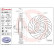 Disque de frein 09.B805.11 Brembo