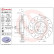 Disque de frein 09.B842.21 Brembo, Vignette 2