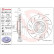 Disque de frein 09.C612.51 Brembo