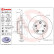 Disque de frein 09.C878.41 Brembo