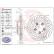 Disque de frein 09.C985.31 Brembo
