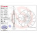Disque de frein 09.D771.11 Brembo