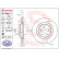 Disque de frein 09.D989.11 Brembo