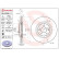 Disque de frein 09.E532.11 Brembo