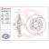 Disque de frein 09.E538.10 Brembo