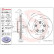 Disque de frein 09.E899.11 Brembo