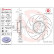 Disque de frein 09.F643.13 Brembo