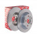 Disque de frein 104105 FEBI