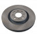 Disque de frein 106491 FEBI
