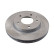 Disque de frein 10726 FEBI