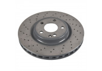 Disque de frein 107501 FEBI