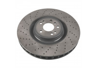 Disque de frein 107711 FEBI