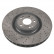 Disque de frein 107711 FEBI