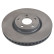 Disque de frein 107716 FEBI