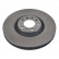 Disque de frein 107717 FEBI