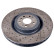 Disque de frein 107723 FEBI