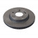 Disque de frein 108394 FEBI
