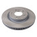 Disque de frein 108463 FEBI