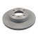 Disque de frein 108516 FEBI