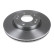 Disque de frein 108573 FEBI