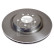Disque de frein 108581 FEBI, Vignette 2