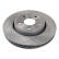 Disque de frein 108584 FEBI