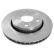 Disque de frein 108621 FEBI