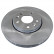 Disque de frein 108625 FEBI