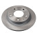 Disque de frein 108658 FEBI