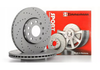 Disque de frein 110.2222.20 Zimmermann