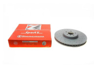Disque de frein 150.2954.52 Zimmermann