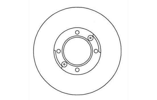 Disque de frein 15009 ABS