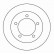 Disque de frein 15026 ABS