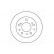 Disque de frein 15045 ABS, Vignette 2