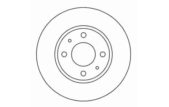 Disque de frein 15048 ABS