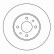 Disque de frein 15050 ABS